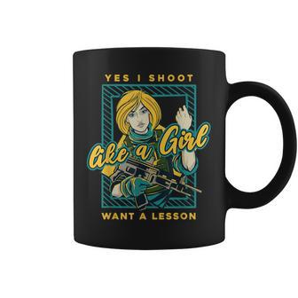 Tireur Armes À Feu Competition De Tir Sportif Tasse - Cadeauxyz