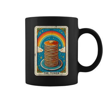 The Tower タロットカード パンケーキタワー 朝食愛好家 コーヒーマグ - Kawaiitshirt