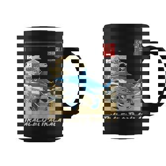 Tralalero Tralala Japanese Meme Shark Italian Brainrot Coffee Mug - Monsterry