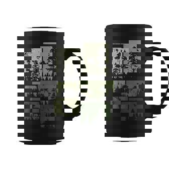 Trees Wildlife Nature Outdoor Vintage Forest Coffee Mug - Monsterry