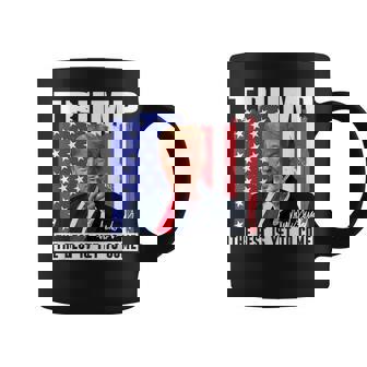 Trump The Best Is Yet To Come アメリカの国旗 ドナルド・トランプ コーヒーマグ - Kawaiitshirt