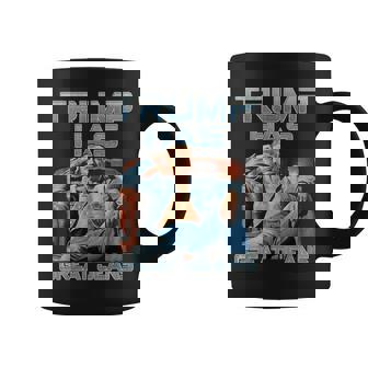 Trump Has Great Jeans Graphic Retro Denim Meme Coffee Mug - Thegiftio