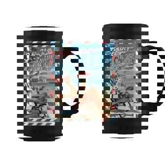 Trump Gulf Of Usa America Greeting From The Gulf Of Merica Coffee Mug | Mazezy
