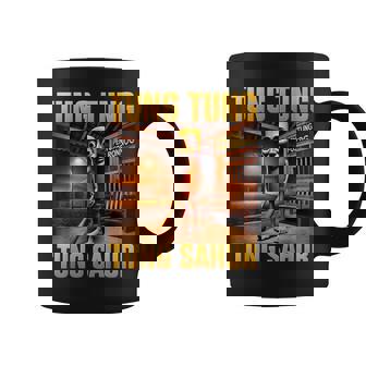 Tung Tung Tungahur Meme Brainrot コーヒーマグ - Kawaiitshirt