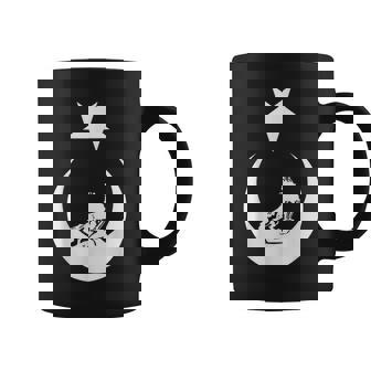 Turc Bozkurt Gris Loup Drapeau Tasse - Cadeauxyz
