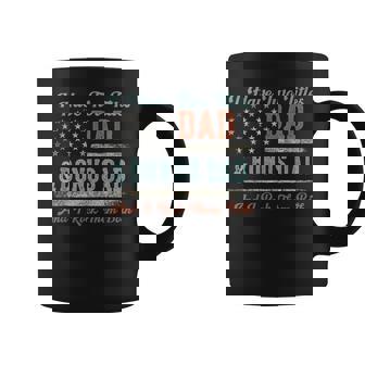 I Have Two Titles Dad & Bonus Dad I Rock Them Both Bonus Dad Coffee Mug | Mazezy