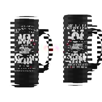 Two Titles Mom Granny Rock Christmas Birthday Coffee Mug | Mazezy