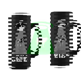 Ufo Cow Abduction Ufo Alien Abduction コーヒーマグ - Kawaiitshirt