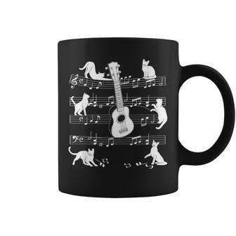 Ukelele Jugador Gatos Para Los Jugadores De Ukelele Amantes De Los Gatos Taza de café - Regaloses