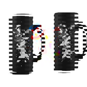 Unicornio 4 De Julio Bandera Americana Para Niñas Y Adolescentes Taza de café - Regaloses