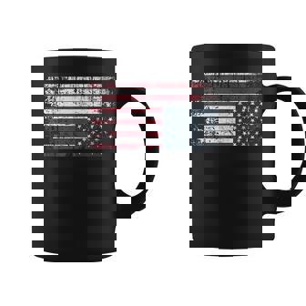 Upside Down American Flag Vintage Upside Down Usa Flag Coffee Mug - Thegiftio UK