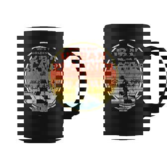 Urban Planner Kaiju Japanese Retro Monster Joke Taza de café - Regaloses