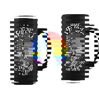 Usa Lgbtq Equality We The People Means Everyone Gay Pride Coffee Mug - Thegiftio