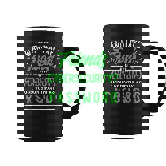 Utilisezotre Date D'anniversaire Cybersécurité Tasse - Cadeauxyz