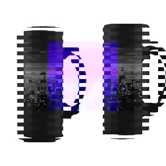 Vaporwave レトロゲーミングピクセルアート コーヒーマグ - Kawaiitshirt