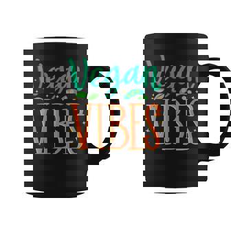 Veganibes 面白いヴィーガン主義 ベジタリアン 植物 ヴィーガン コーヒーマグ - Kawaiitshirt