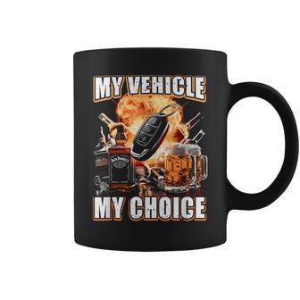 My Vehicle My Choice Drinking Remote Smart Key Alcohol Coffee Mug - Thegiftio