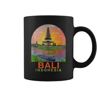Viaje A Bali Aventuraacaciones Deerano Bali Indonesia In Mangas Taza de café - Regaloses
