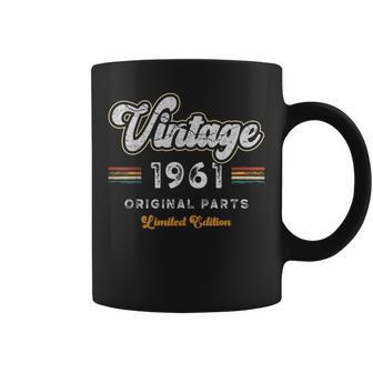 Vintage 1961 Piezas Originales 64 Cumpleaños Taza de café - Regaloses