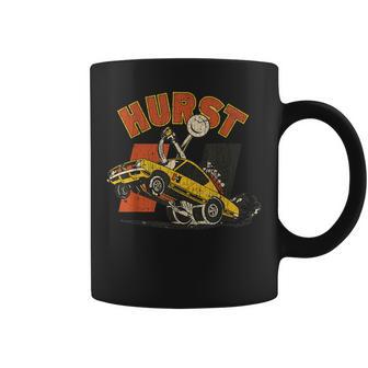 Vintage Car Retro Hurst Racing Meme Hand Engine Coffee Mug - Thegiftio UK