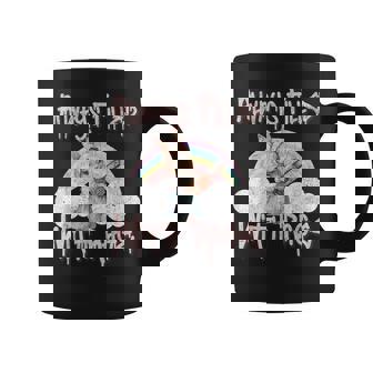 Vintage Chainsaw Bunny Rage Horror Movie Graphic コーヒーマグ - Kawaiitshirt