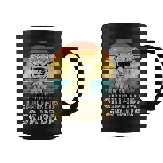 Vintage Chihuahua Grandpa Dog Lovers Father's Day Coffee Mug - Monsterry