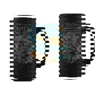 Vintage Coheeds Circle Distressed Dragonfly Grunge Style Coffee Mug | Mazezy