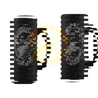 Vintage Gator Alligator Alcatraz Everglades Cute Humor Coffee Mug - Monsterry