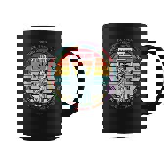 Vintage Hands Off Protest Anti Trump Coffee Mug | Mazezy