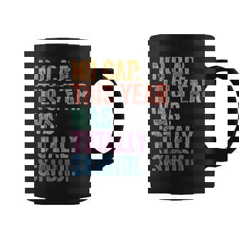 Vintage No Cap This Year Was Totally Skibidi Teacher Summer Coffee Mug - Thegiftio