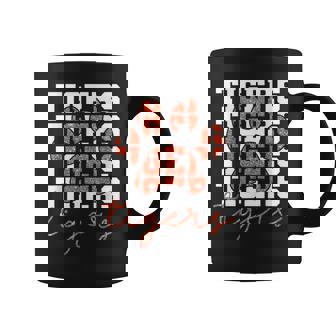 Vintage Tigers School Sports Name Spirit Back To School Coffee Mug | Seseable CA