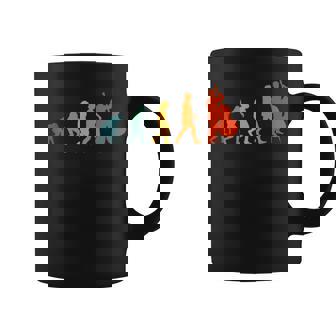 Violoncelista Evolución Clásicoiolonchelo Retro Evolution Taza de café - Regaloses