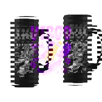 Virgo Girl Birthday Black Sneakers Zodiac Sign Coffee Mug | Mazezy