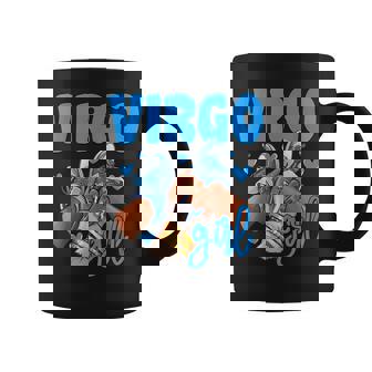 Virgo Girl Sneakers Astrology Zodiac Sign Black Women Coffee Mug | Seseable CA