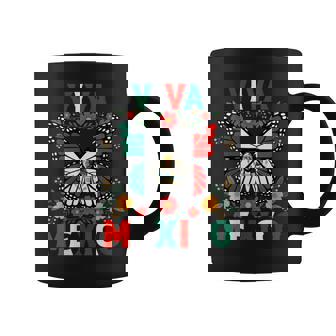 Viva Mexico Mexican Butterfly Independence Day Flag Mexico Coffee Mug | Seseable CA