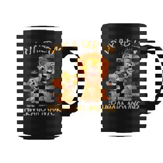 Voy Aer Un Hermano Mayor Dos Leones Embarazada Bebé León Taza de café - Regaloses