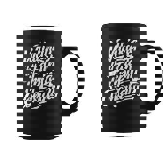 Walking By Faith Tripping Constantly Bible Quotes Christian Coffee Mug - Thegiftio UK