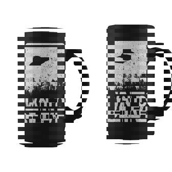 I Want To Believe I Aliens Ufo エリア 51 Roswell コーヒーマグ - Kawaiitshirt