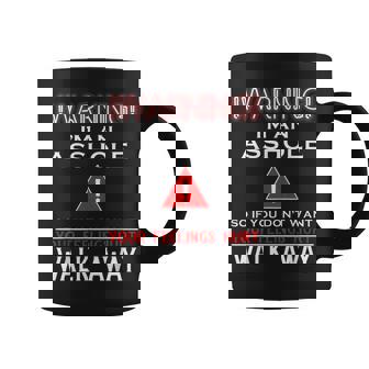 Warning I'm An Asshole So If You Don't Want Your Feelings Coffee Mug | Mazezy
