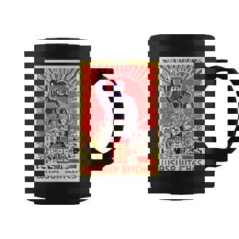 Wassup Bitches 毛沢東 中国共産主義宣伝ポスター コーヒーマグ - Kawaiitshirt