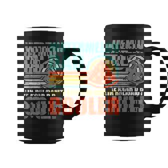 Watermelon Dad Like A Regular Dad But Cooler Father's Day Coffee Mug - Monsterry