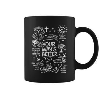 Your Way's Better Christian Quote Jesus Faith Bible Verse Coffee Mug - Thegiftio UK