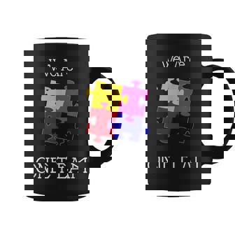 We Are One Team ジグソーパズル付き コーヒーマグ - Kawaiitshirt