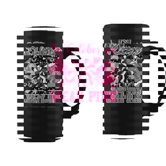 We Wear Pink And Cheer Football For Breast Cancer Awareness Coffee Mug | Mazezy