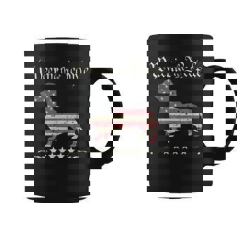 Weenie The People Dachshund 4Th Of July Coffee Mug | Mazezy