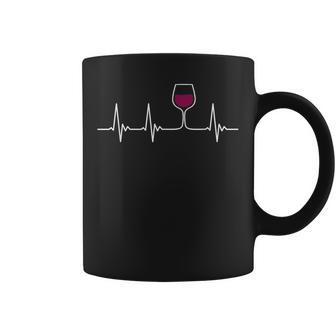 Weinliebhaber Herzschlag Weinliebe Winzer Wein Tassen - Geschenkecke
