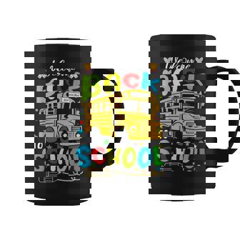 Welcome Back To School Happy First Day Of School Bus Driver Coffee Mug - Monsterry