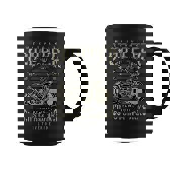 West Coast Chopper オートバイtシャツ コーヒーマグ - Kawaiitshirt