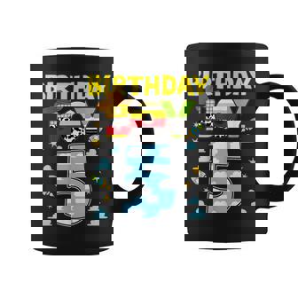 Western Family Birthday Boy 5 Cowboy 5Th Birthday Coffee Mug - Thegiftio