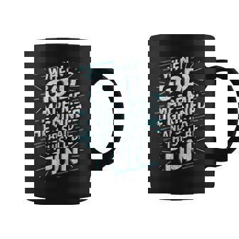 When God Made Me He Said This'll Be Fun Religious Christian Coffee Mug - Monsterry